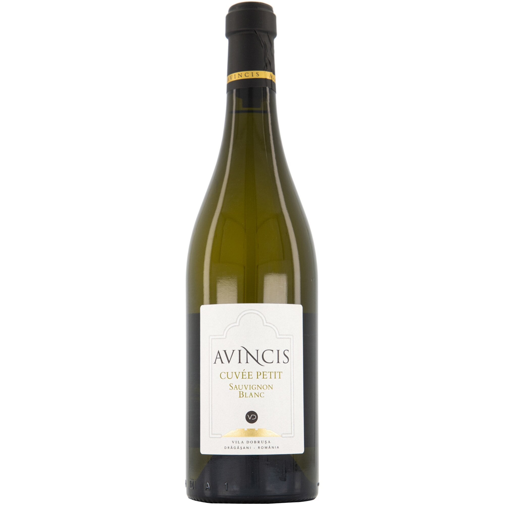 AVINCIS Cuvée Petit – Sauvignon Blanc 0.75L, DOC Drăgășani, ~40% baric, 13.5% vol.