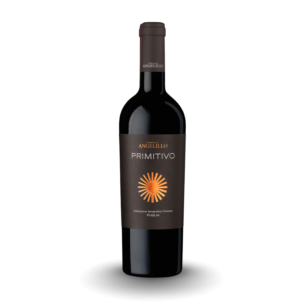 Vin Rosu Sec Famigllia Angelillo Primitivo Italia 0.75L