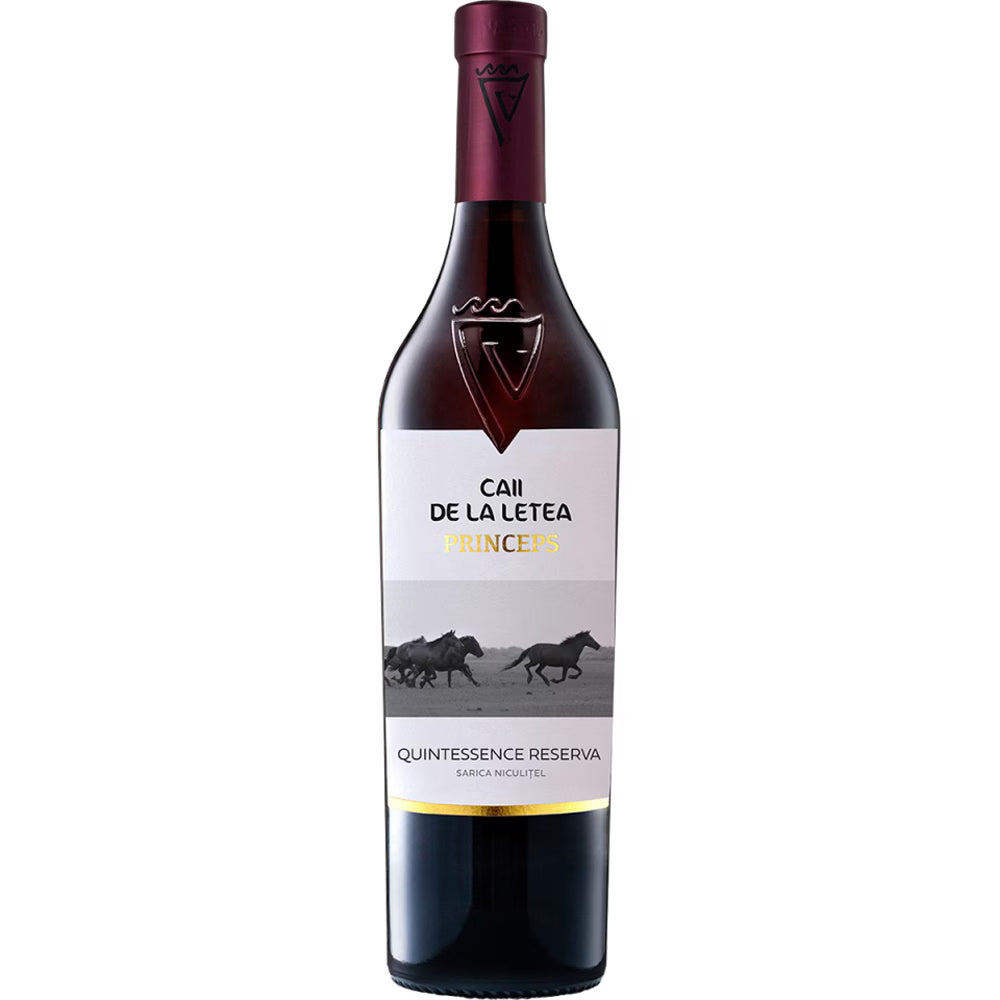 Vin roșu sec CAII DE LA LETEA Princeps Quintessence 0.75L – Fetească Neagră, Cabernet Sauvignon, Merlot, Cabernet Franc, Petit Verdot