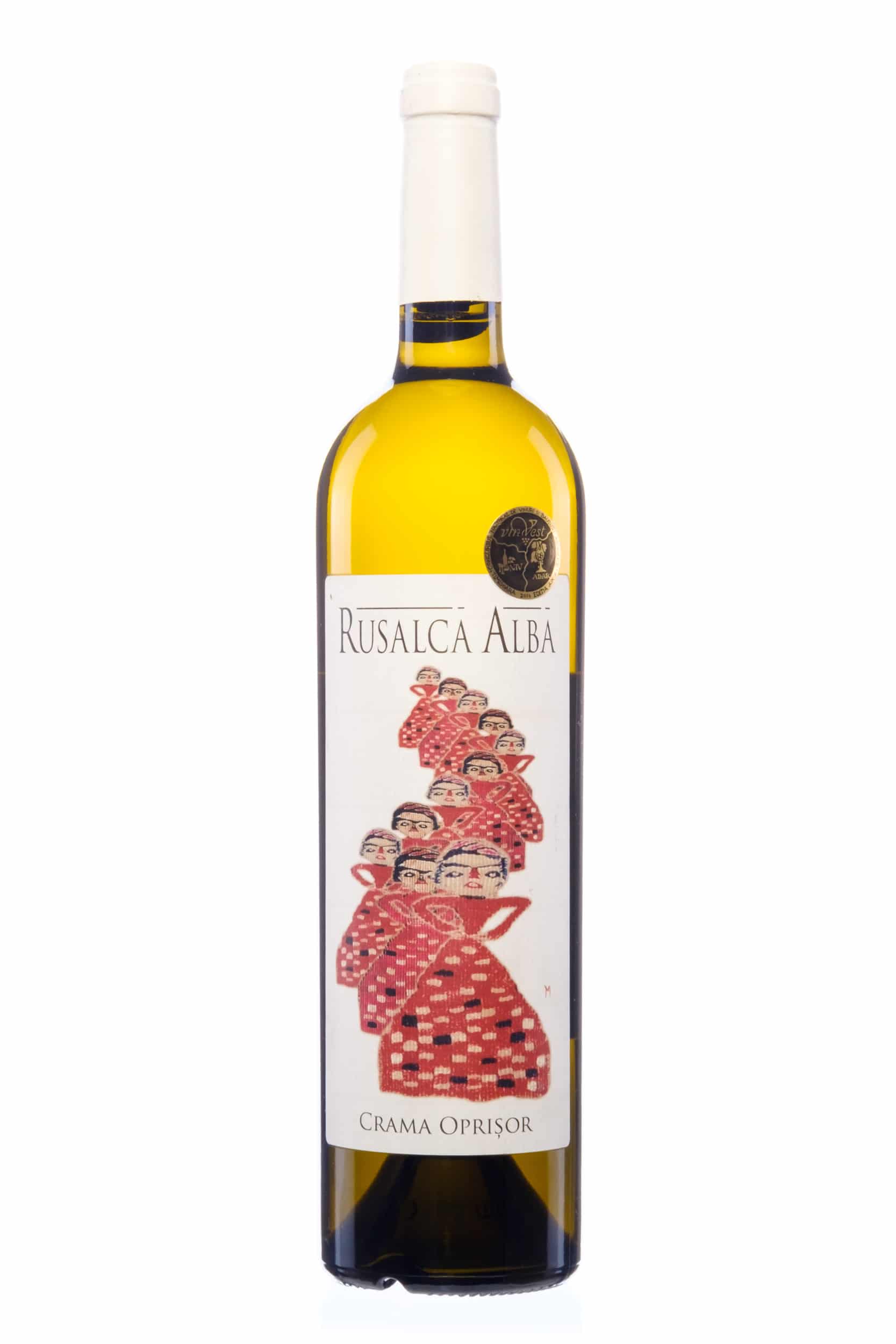 Crama Oprișor Rusalca Albă – vin alb sec 0.75L