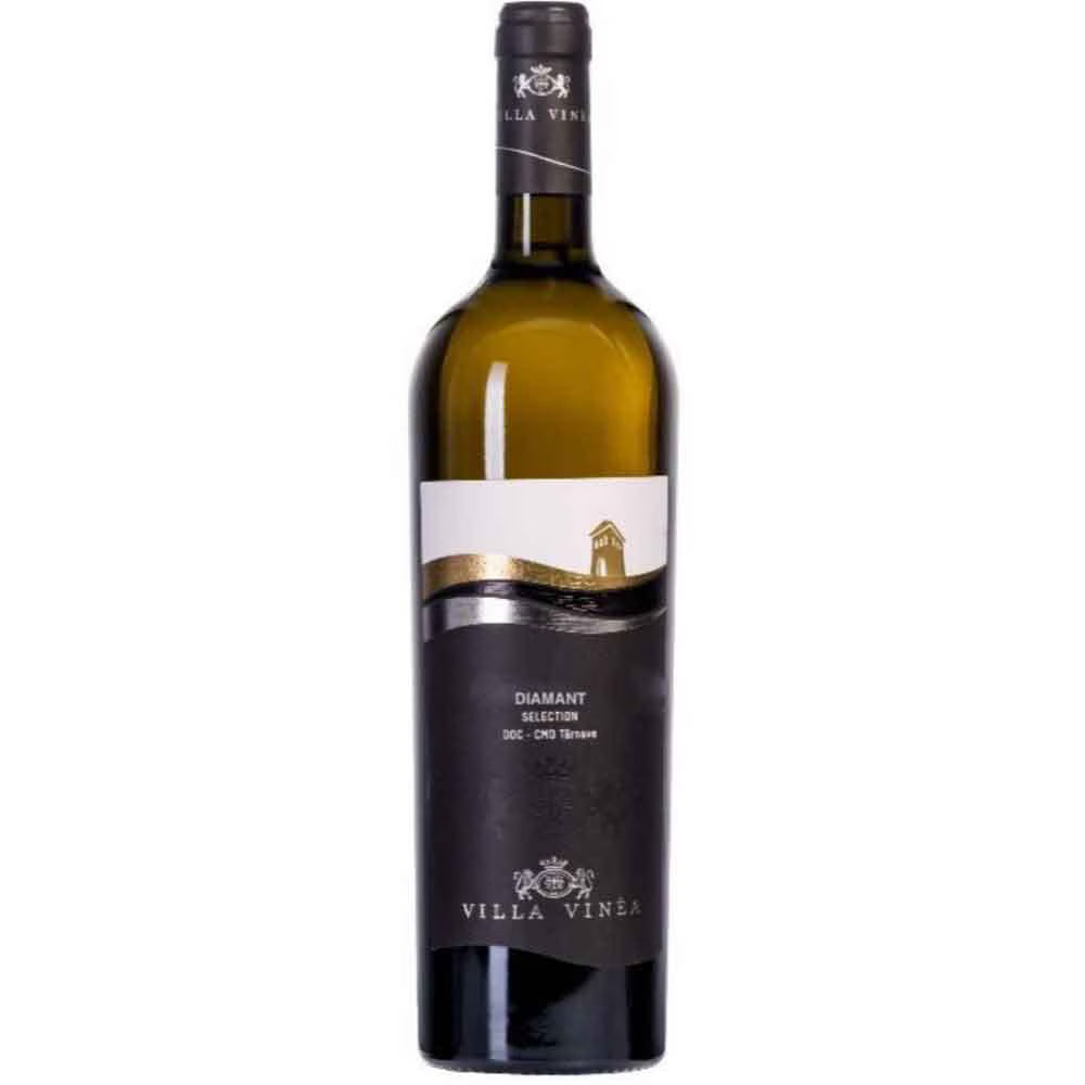 Villa Vinèa Diamant 0.75L — vin alb sec, DOC Târnave