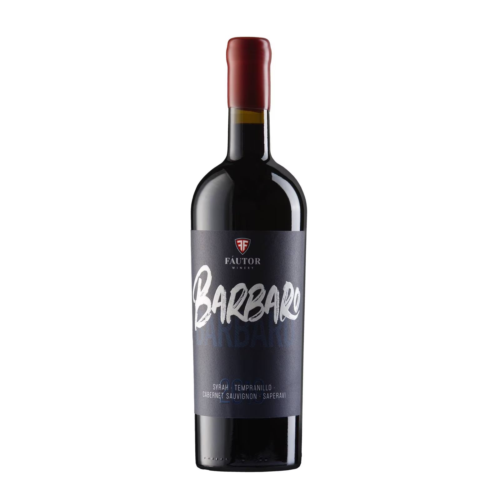 Vin roșu sec Fautor Barbaro 0.75L, Syrah, Tempranillo, Cabernet Sauvignon, Saperavi, maturat în baric
