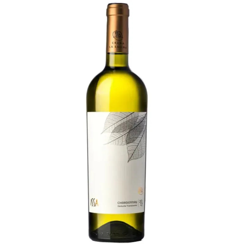 Vin alb sec Issa Chardonnay 0.75L, Transilvania, România