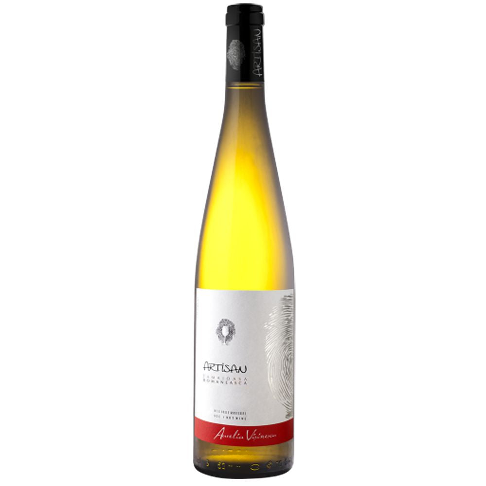 Tămâioasă Românească Dulce Artisan 0.75L – vin alb dulce din Dealu Mare, Aurelia Vișinescu