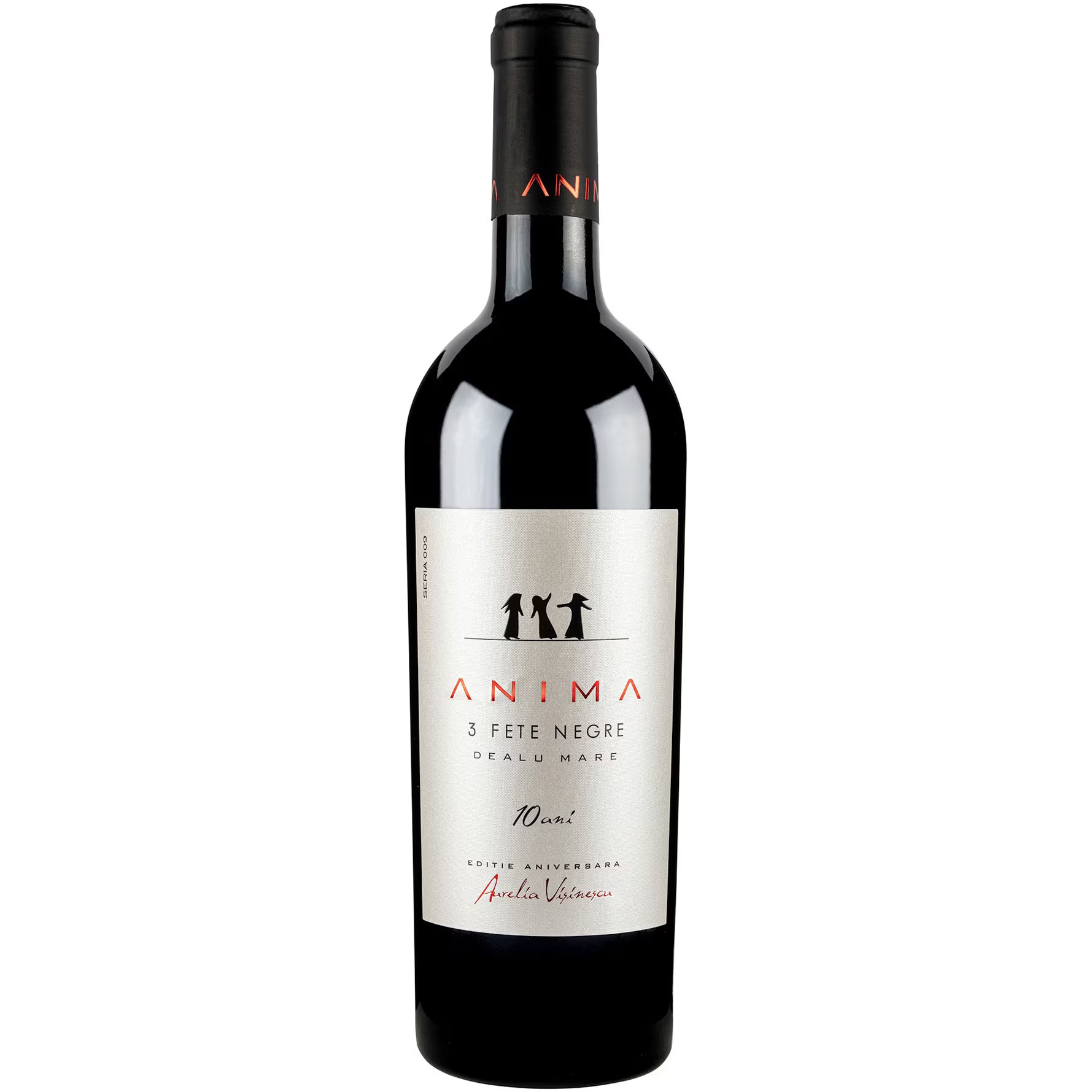 Vin Rosu Sec Anima 3 Fete Negre Aurelia Visinescu Dealu Mare 0.75L