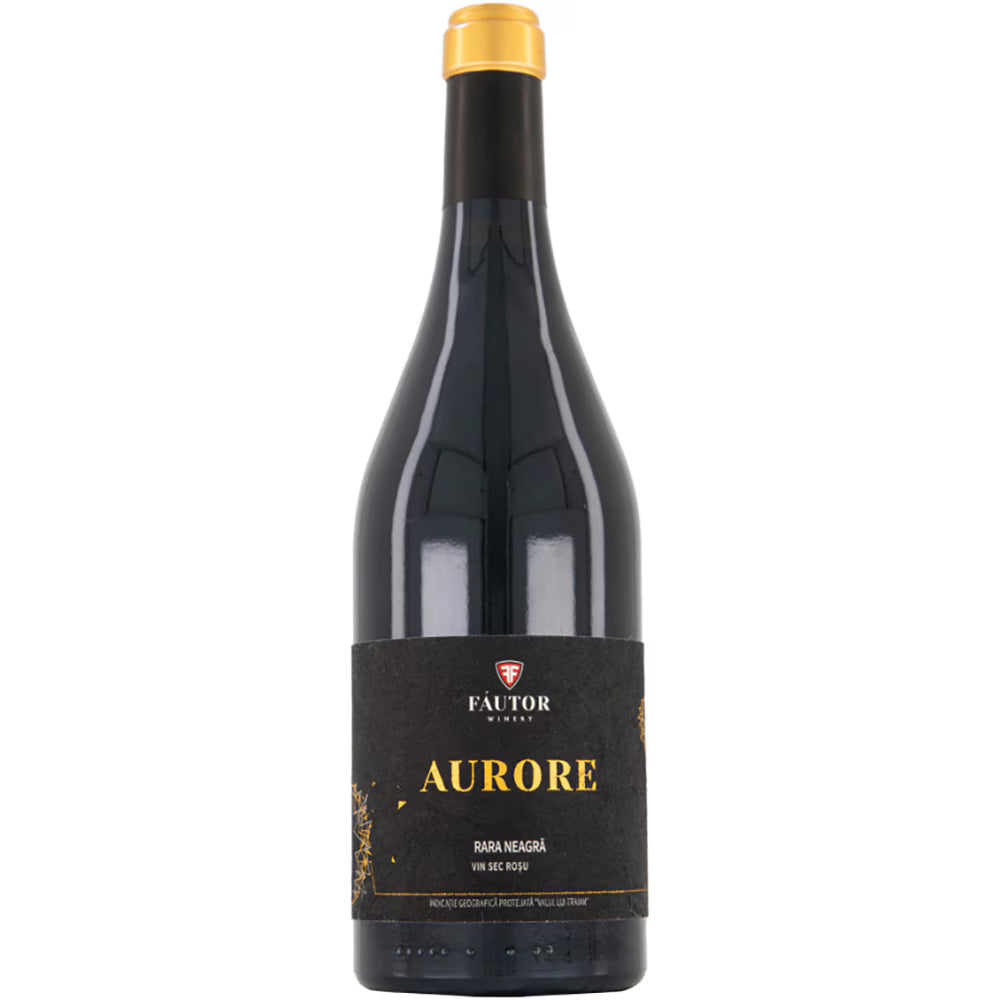 Vin roșu sec Fautor Aurore Fetească Neagră 0.75L, Republica Moldova

