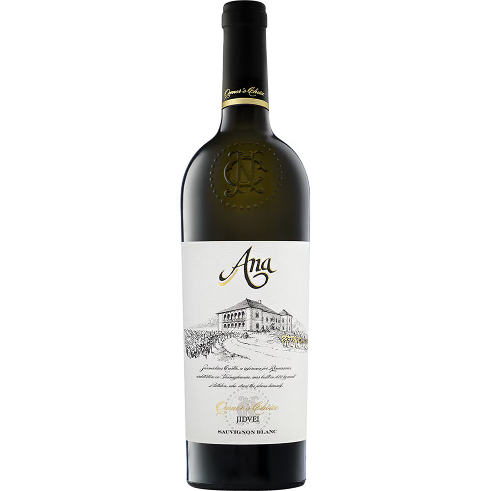 Ana Sauvignon Blanc 0.75L – Jidvei (DOC Târnave), 13% vol., arome de soc, fructul pasiunii și citrice