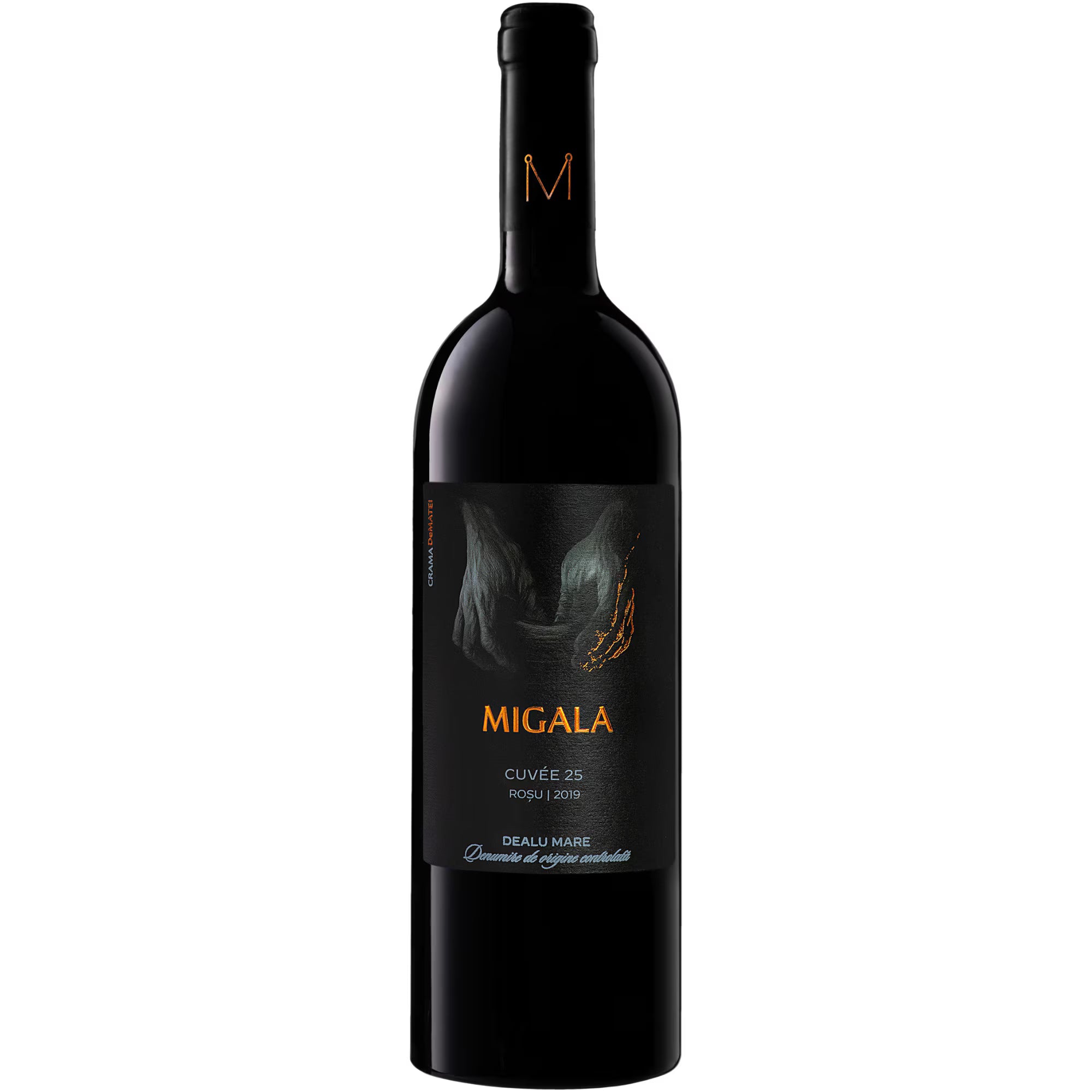 Vin roșu sec Migala Cuvée 25 Roșu 0.75L, Cabernet Sauvignon, Merlot, Fetească Neagră, Shiraz, maturat în baric