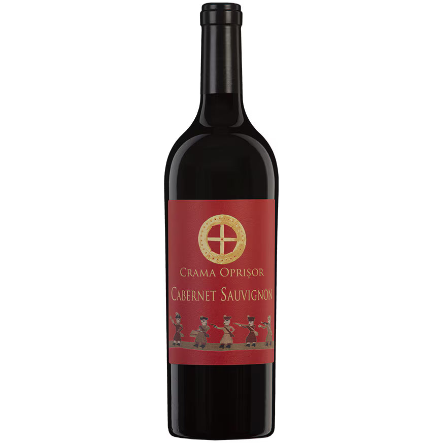 Cabernet Sauvignon Premium 0.75L – Crama Oprișor, IGP Dealurile Olteniei; 14.5–14.8% vol.; arome de coacăze roșii, vișine, ciocolată