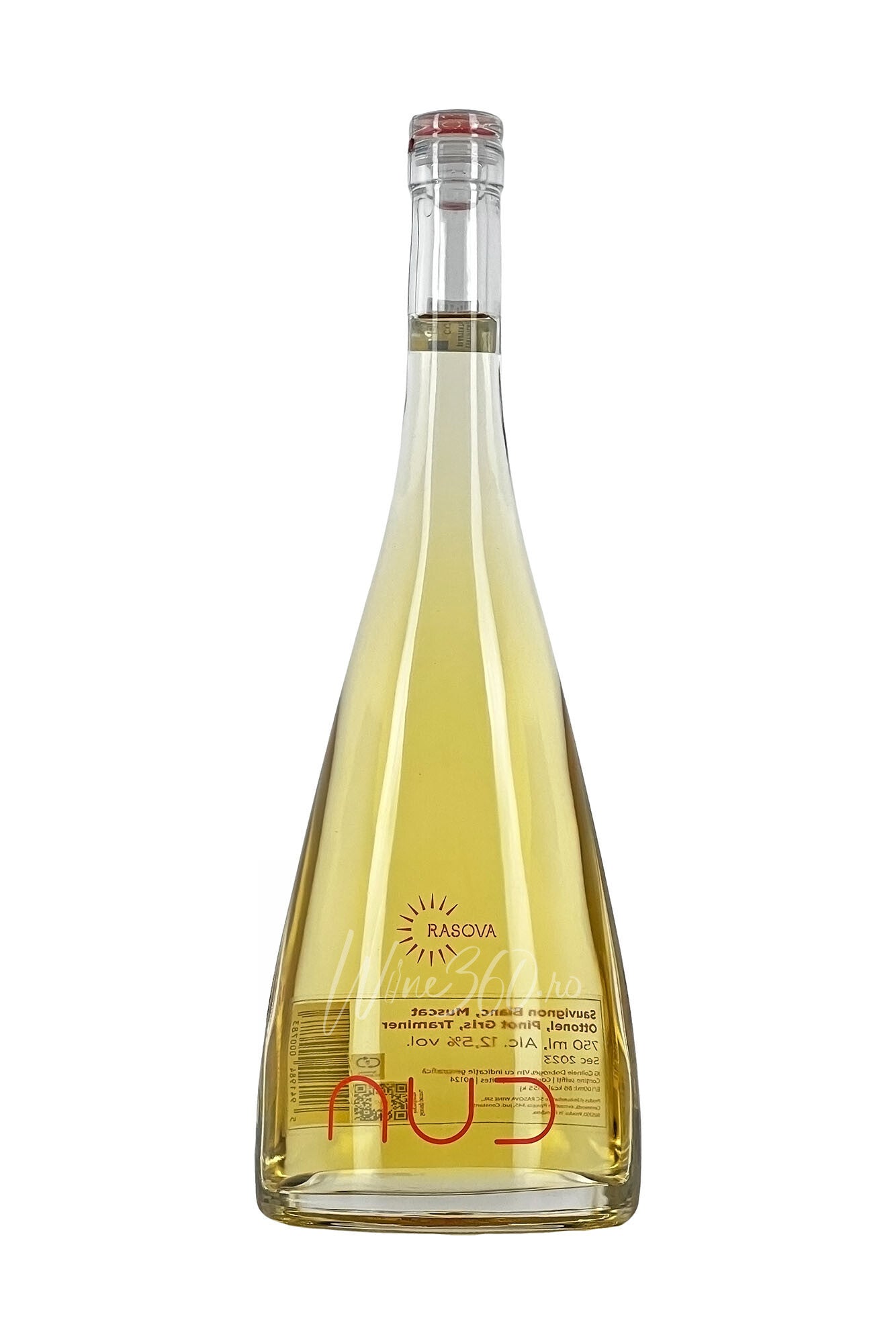 NUD Alb 0.75L – Crama Rasova (IG Colinele Dobrogei), 13.2% vol.; Muscat Ottonel, Sauvignon Blanc, Gewürztraminer, Pinot Gris