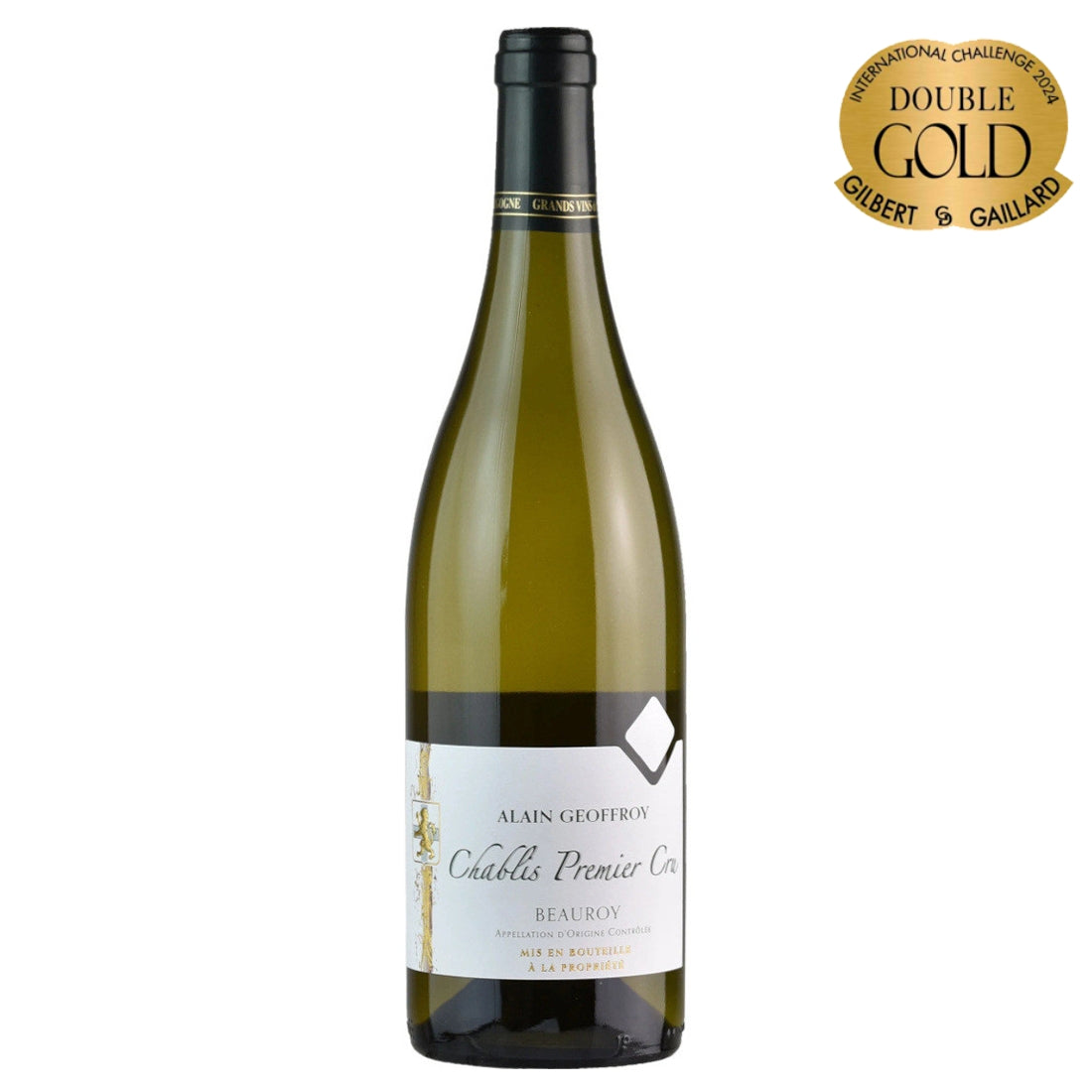 Alain Geoffroy Chablis 1er Cru Beauroy 0.75L – vin alb sec franțuzesc 100% Chardonnay din Burgundia
