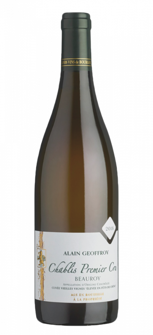 Alain Geoffroy Chablis 1er Cru Beauroy Cuvée Vieilles Vignes 0.75L – vin alb sec franțuzesc din vii vechi de Chardonnay


