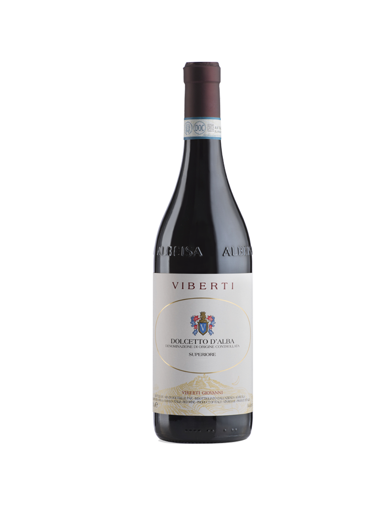 Viberti Dolcetto d’Alba Superiore DOC 0.75L – vin roșu sec din Piemonte, Italia